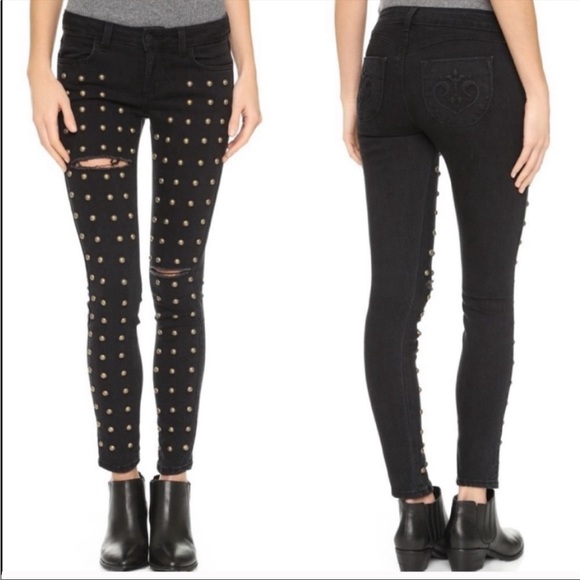 Siwy Denim - Siwy Hannah Studded Jeans in Crystalline